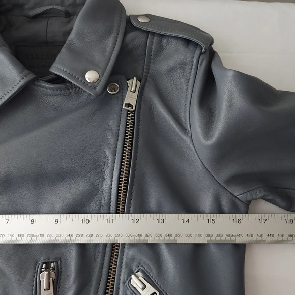 All Saints Balfern Biker Moto Jacket - Picture 10 of 12